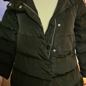 Black Snow Ski Coat